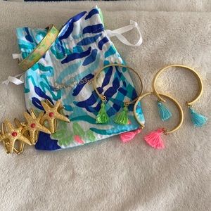 Lilly Pulitzer Bracelet Set